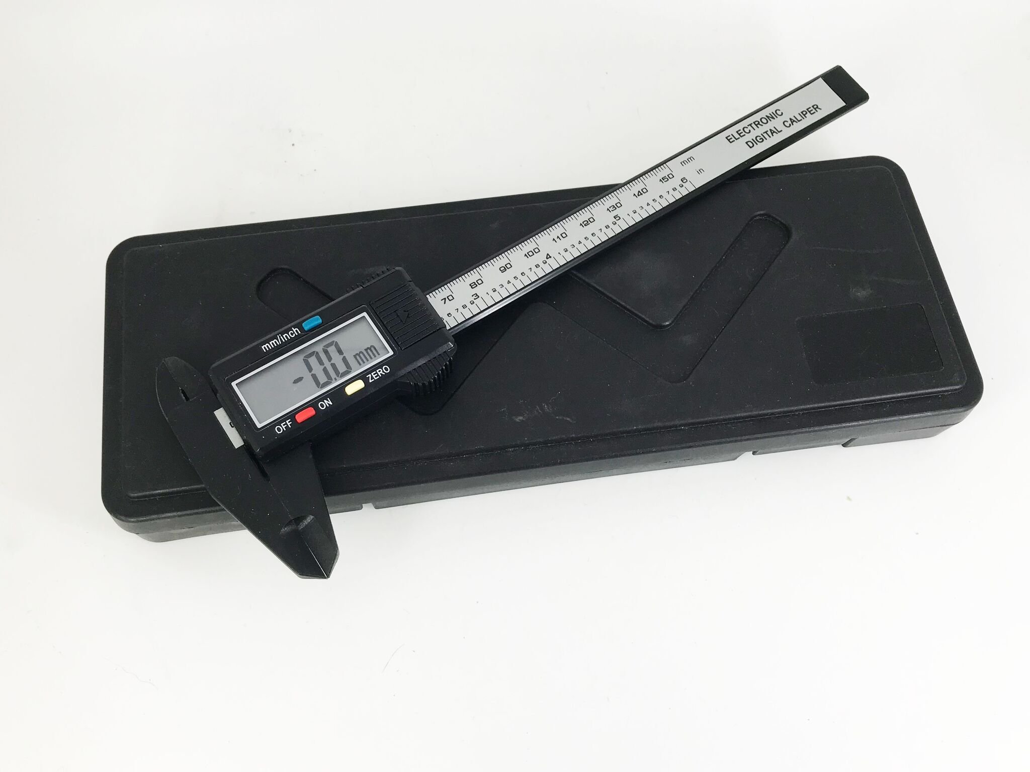 游標卡尺150mm 黑色 塑膠