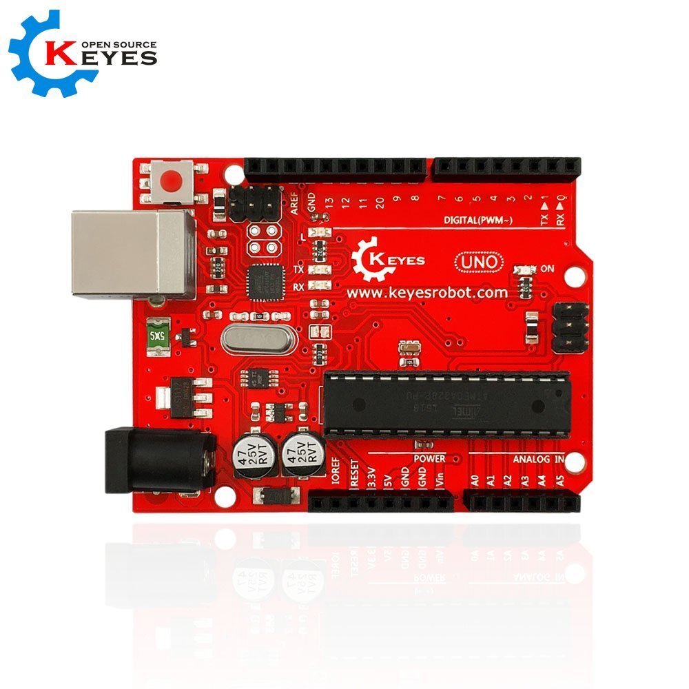 貓咪盃適用/科易KEYES ARDUINO UNO R3開發板