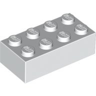 積木類- Brick2X4 白色