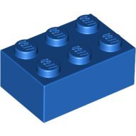 積木類- Brick2X3 藍色