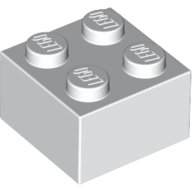 積木類- Brick2X2 白色
