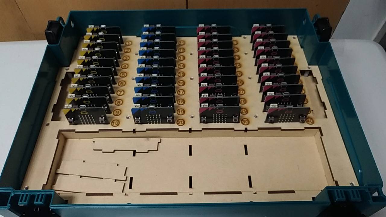 【訂製品】BBC micro:bit 微控制板專用收納箱_bitBox