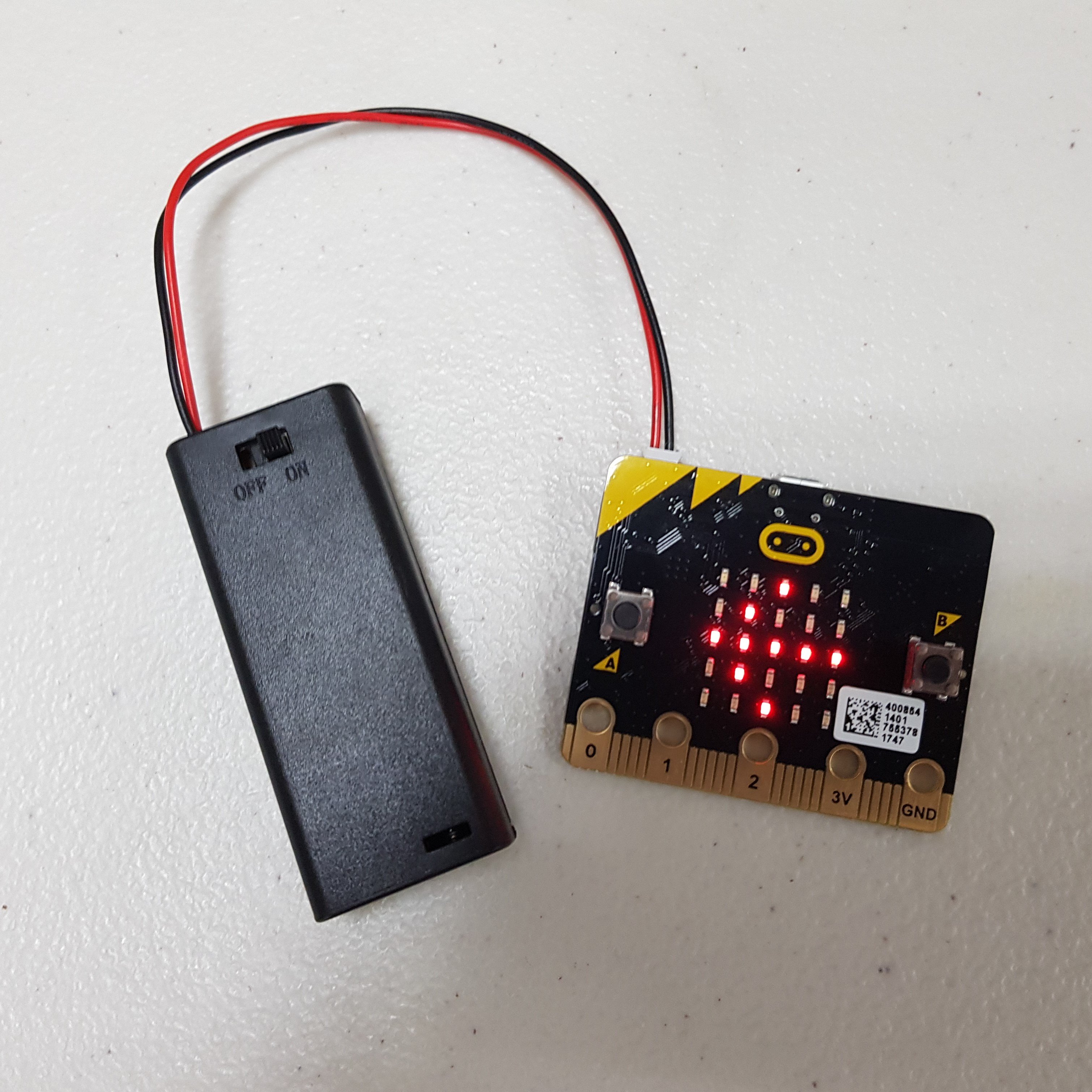 BBC micro:bit 專用電池盒 V2可用