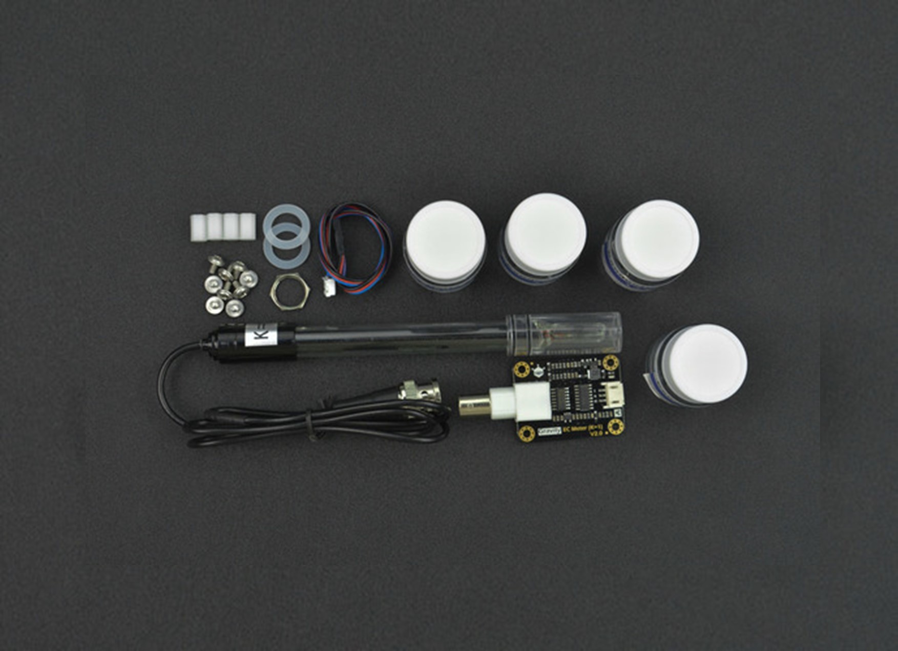 Gravity:類比式導電度感測器/適用於Arduino Analog Electrical Conductivity Sensor / MeterFor Arduino(K=1)