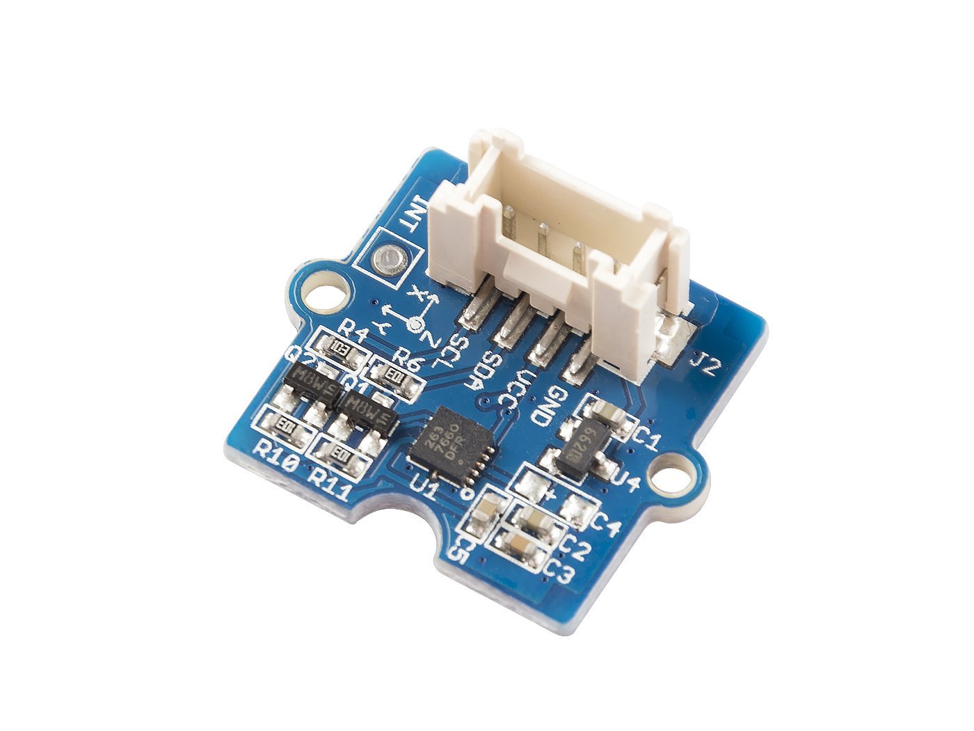 Grove - 數位式三軸加速度感測器 3-Axis Digital Accelerometer(±1.5g)