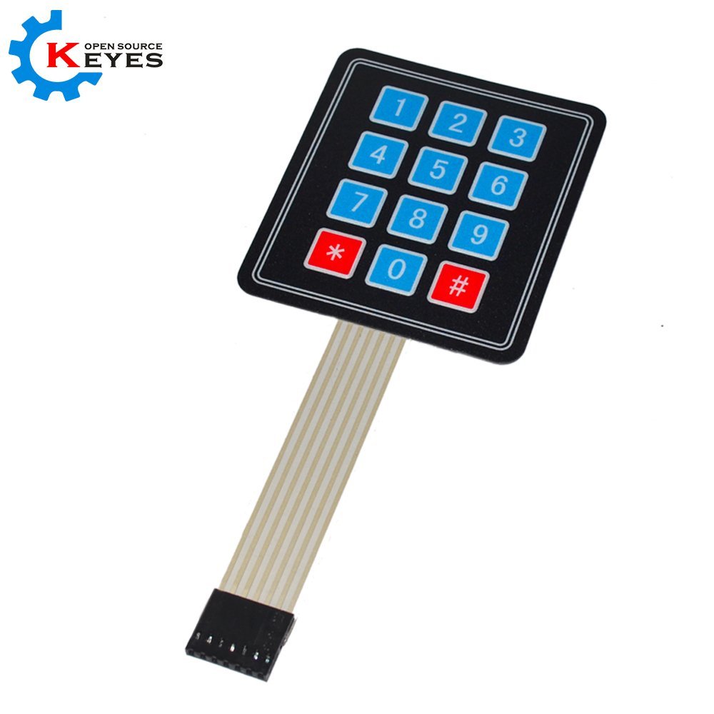科易KEYES 3X4矩陣鍵盤