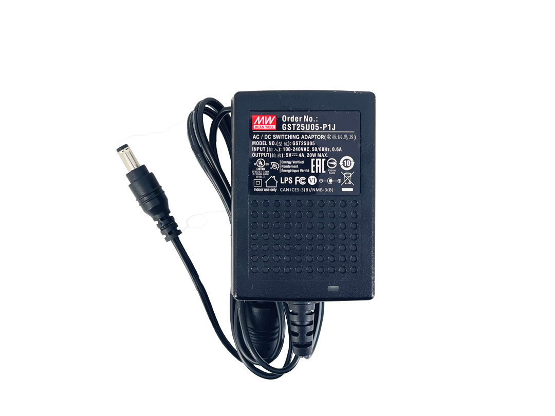 明緯5V4A直流變壓器 GST25U05-P1J