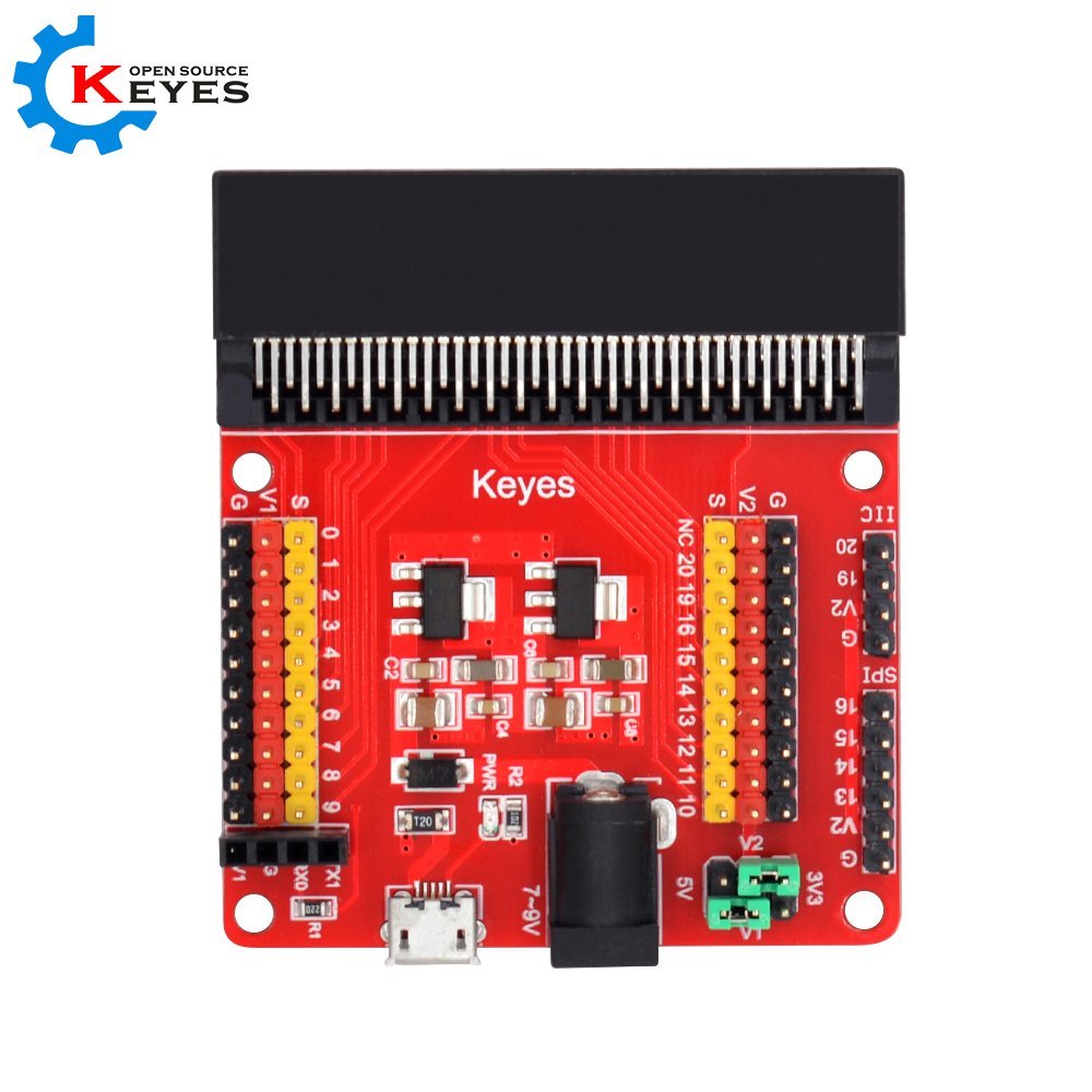 科易KEYES micro:bit 感測器擴充板 V2