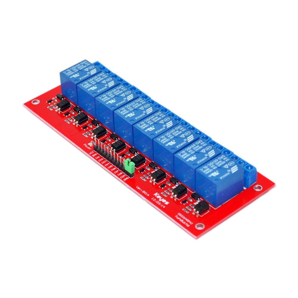 KEYES 八通道繼電器模組 8 channel Relay