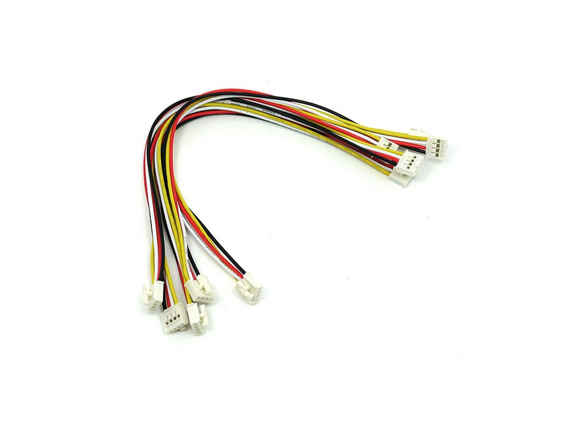 Grove訊號線(有卡扣、5 條裝)Grove - Universal 4 Pin 20cm Buckled Cable (5 PCs pack)