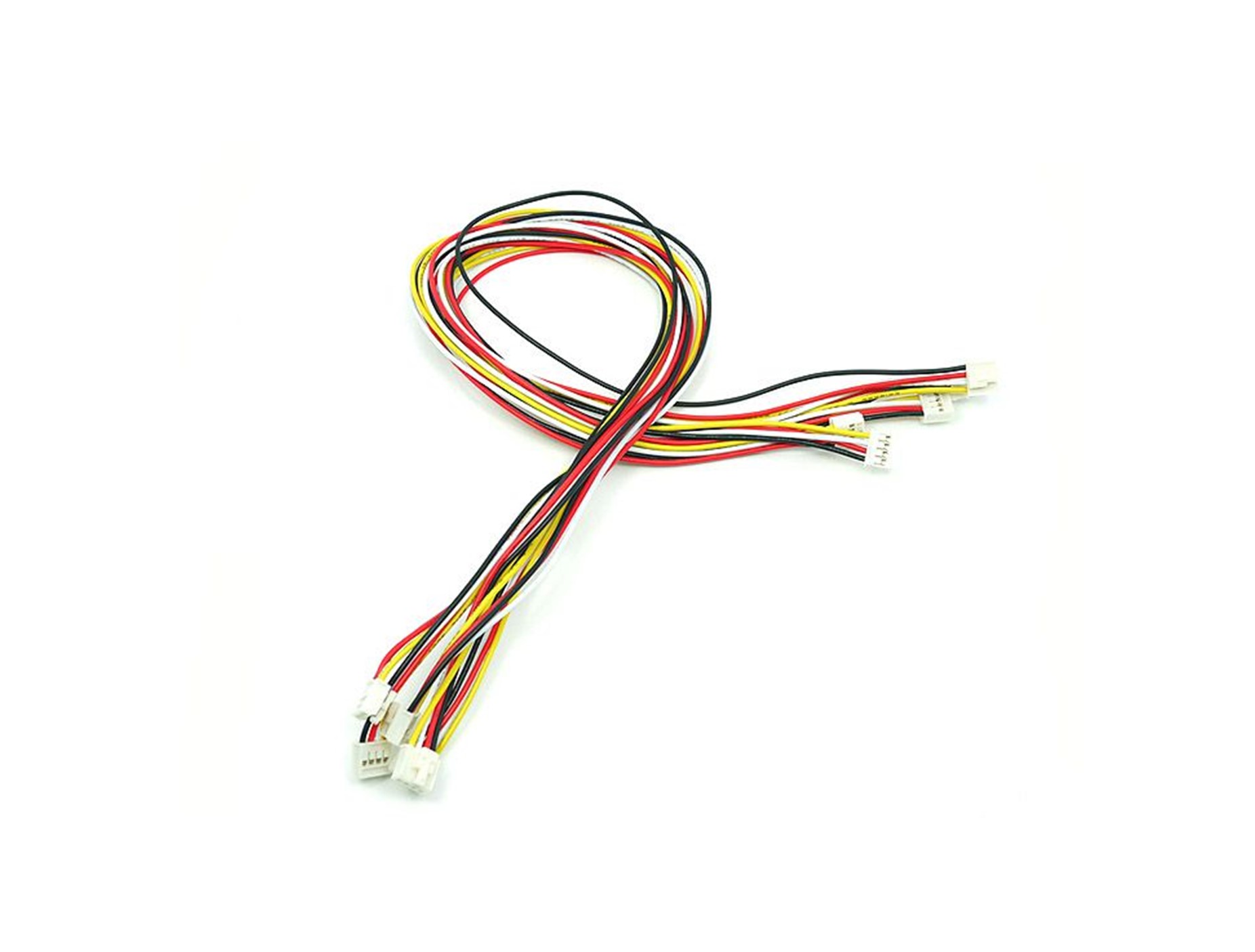 Grove訊號線(有卡扣、5條裝)Grove - Universal 4 Pin 50cm Buckled Cable (5 PCs Pack)