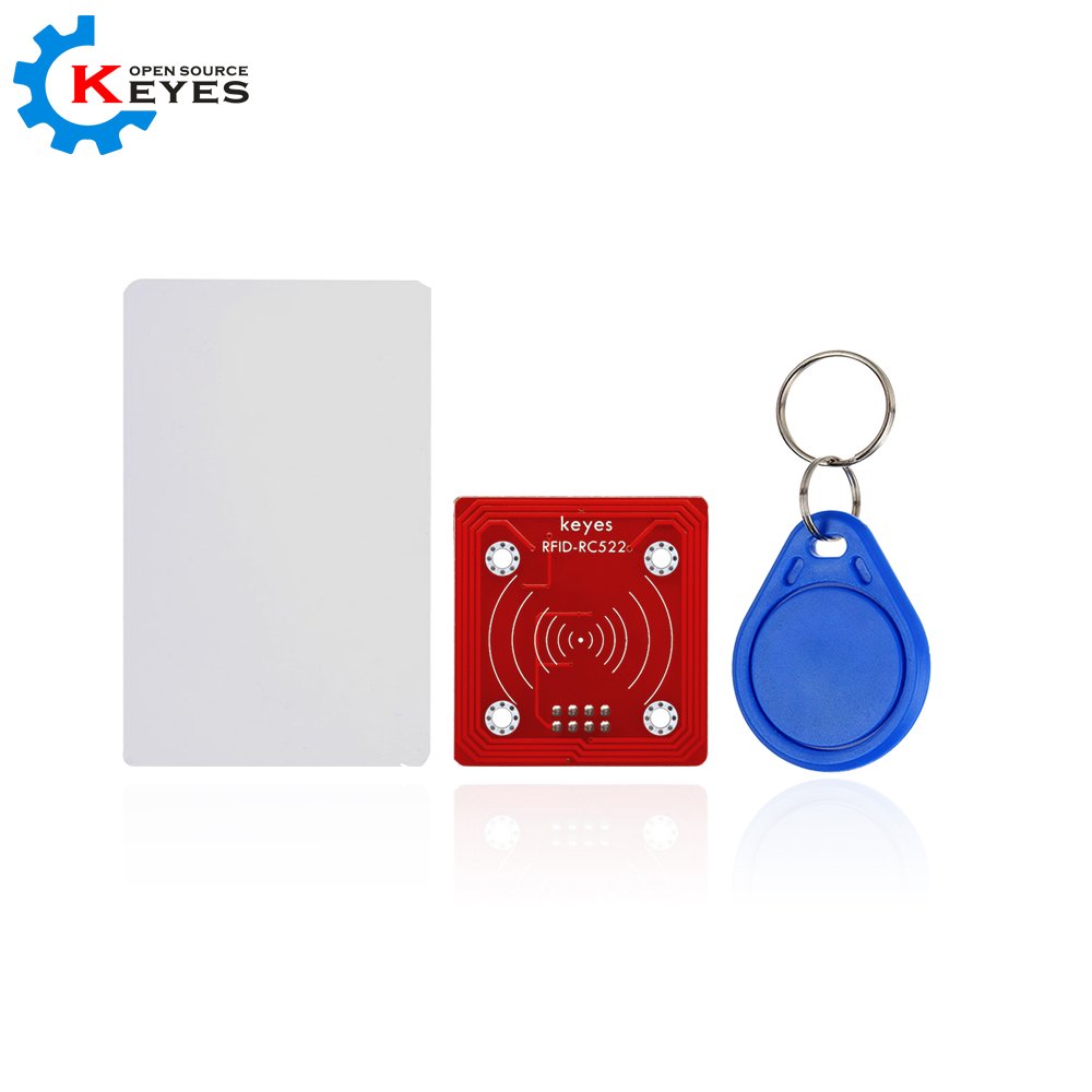科易KEYES RC522 RFID讀取模組 (含卡片/磁扣)