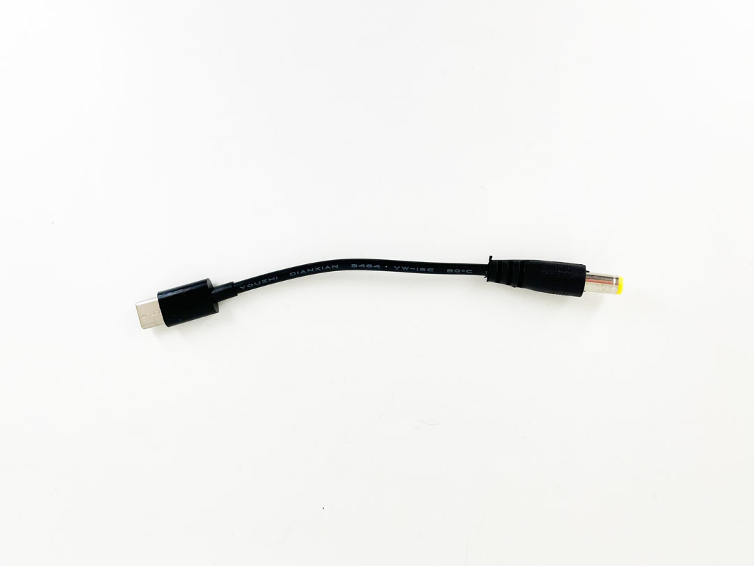 電源線 Type-C公接頭轉DC 5.5/2.1mm公接頭