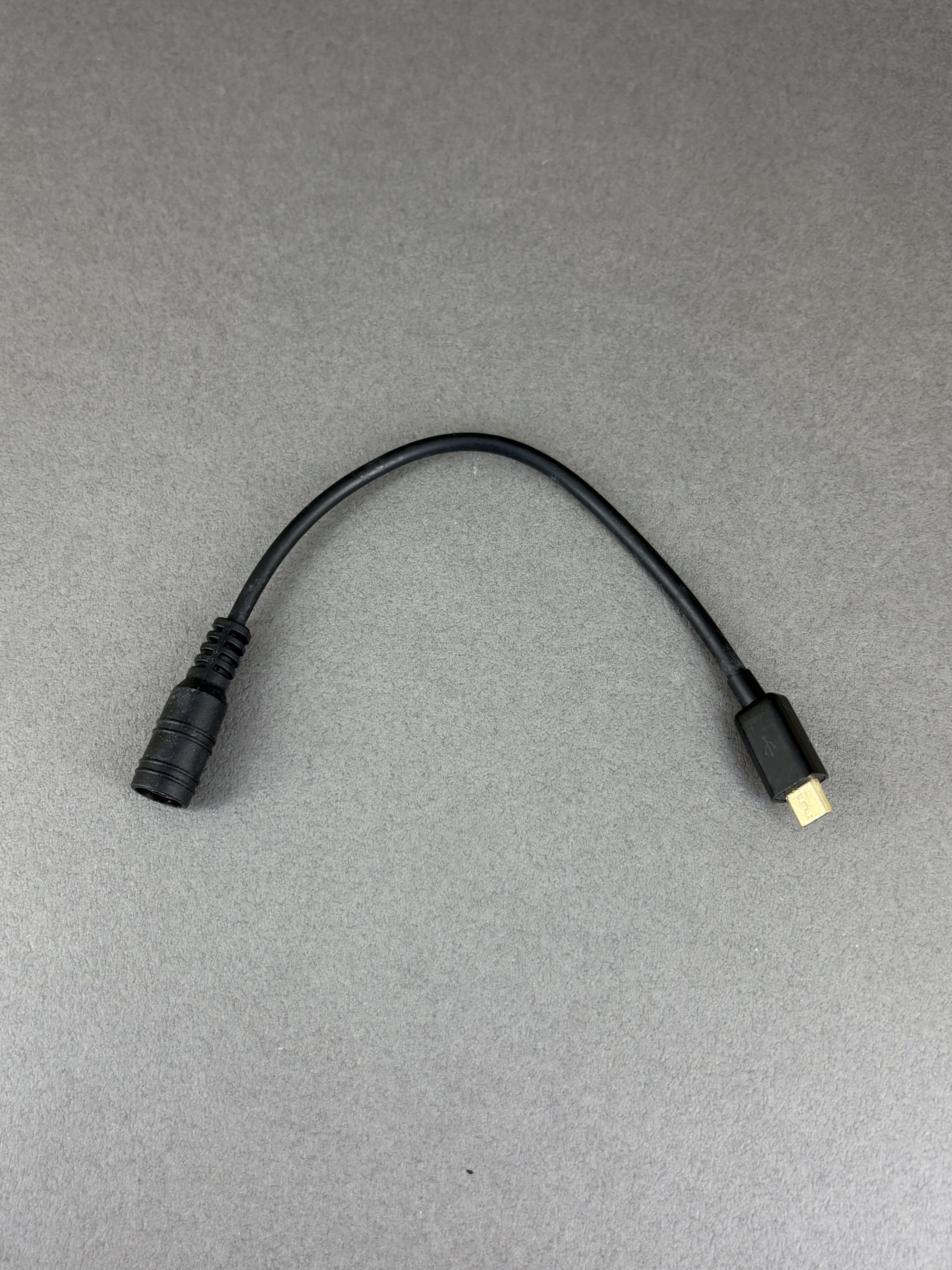 電源線 micro A公接頭轉DC 5.5/2.1mm母接頭