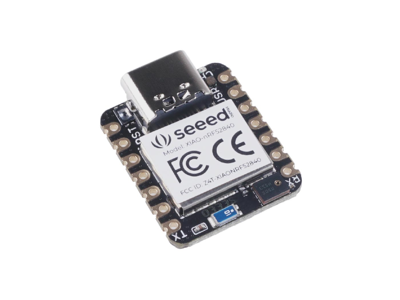 Seeed Studio XIAO nRF52840 Sense開發板(預焊針腳) - TinyML/TensorFlow Lite- IMU / Microphone Bluetooth 5