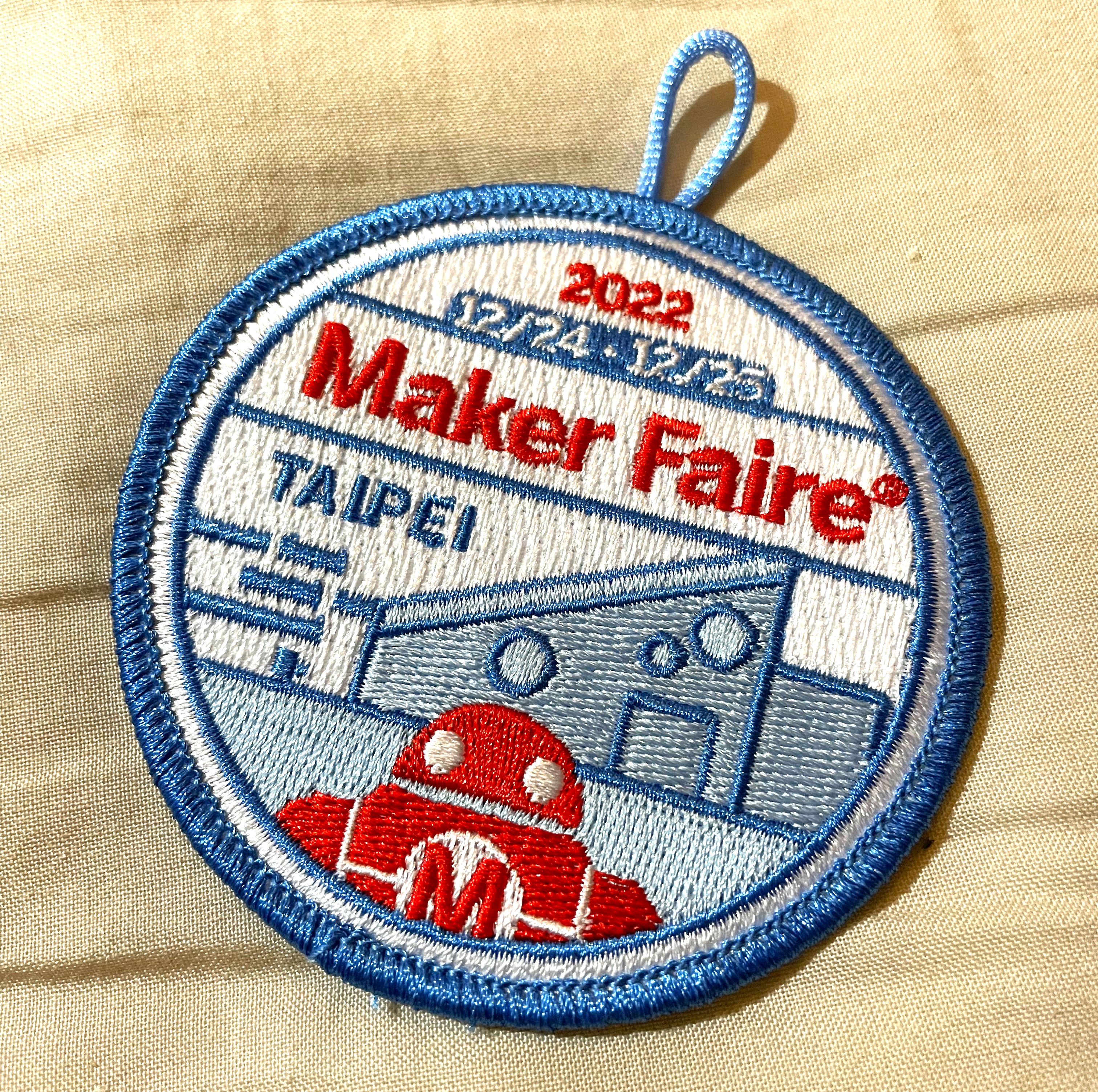 Maker Faire Taipei 2022限量布章