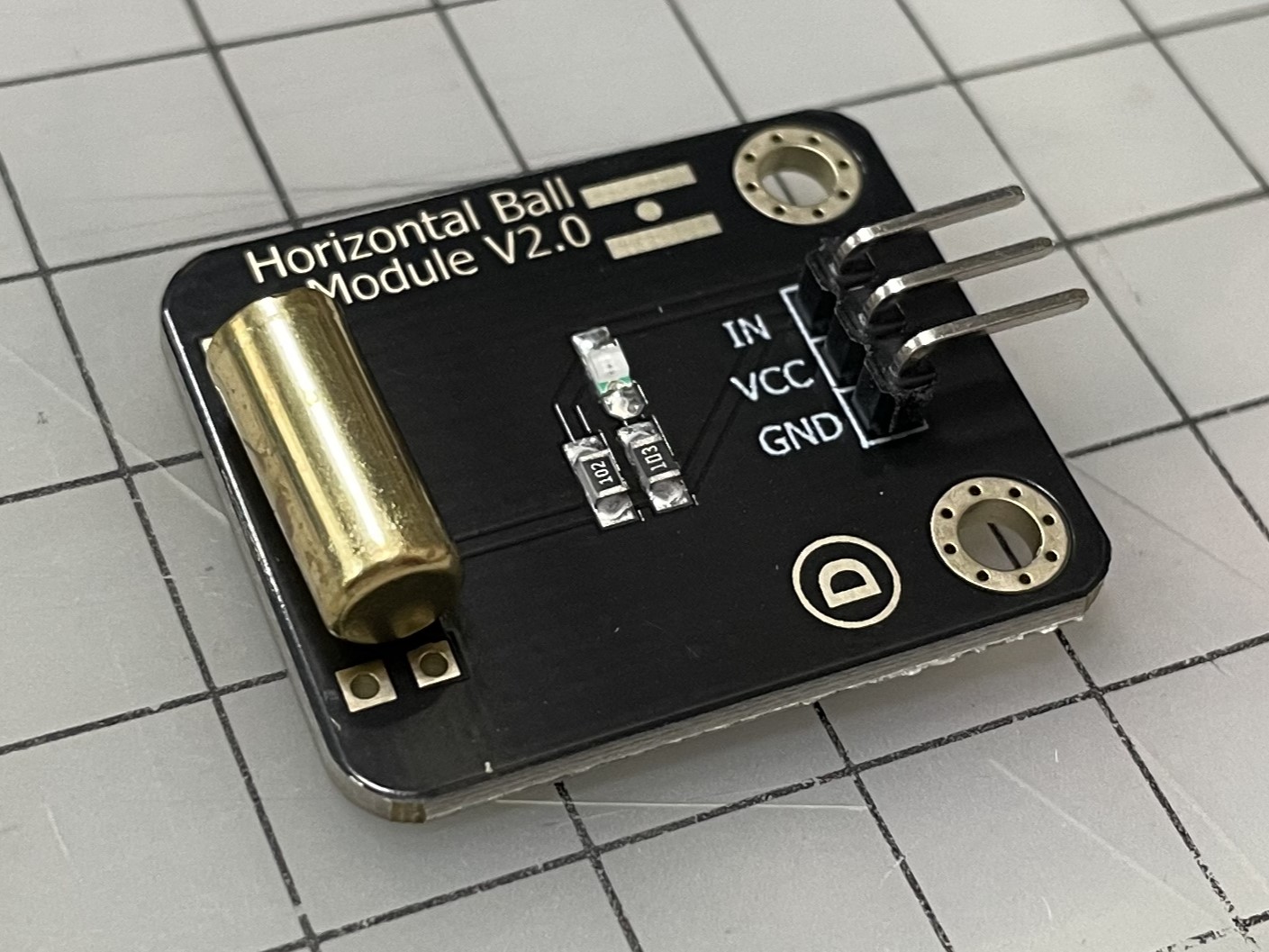 水平式滾珠開關模組  Horizontal Ball Module V2.0
