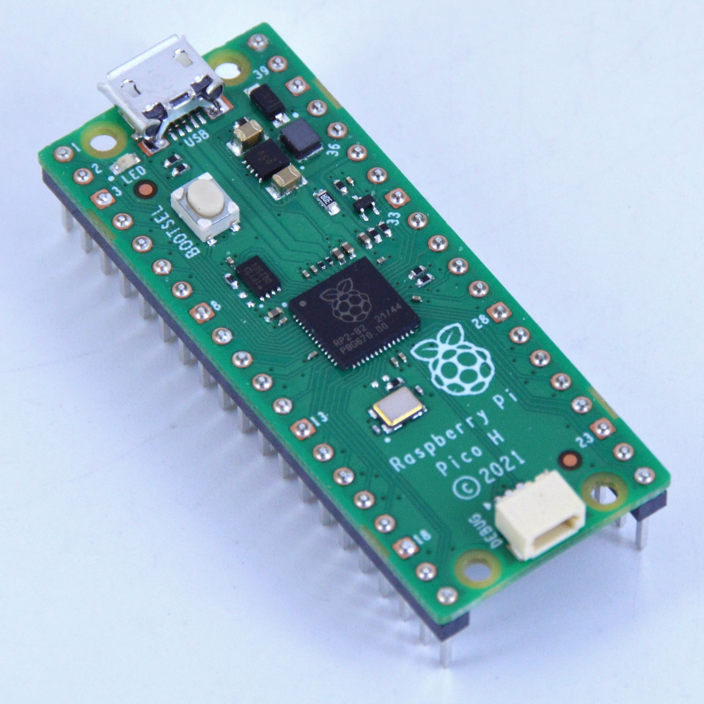 Raspberry Pi PICO開發板/H (已預焊針腳)