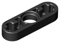 科技類-平滑薄板-TECHNIC 1X3 - Axle Holes