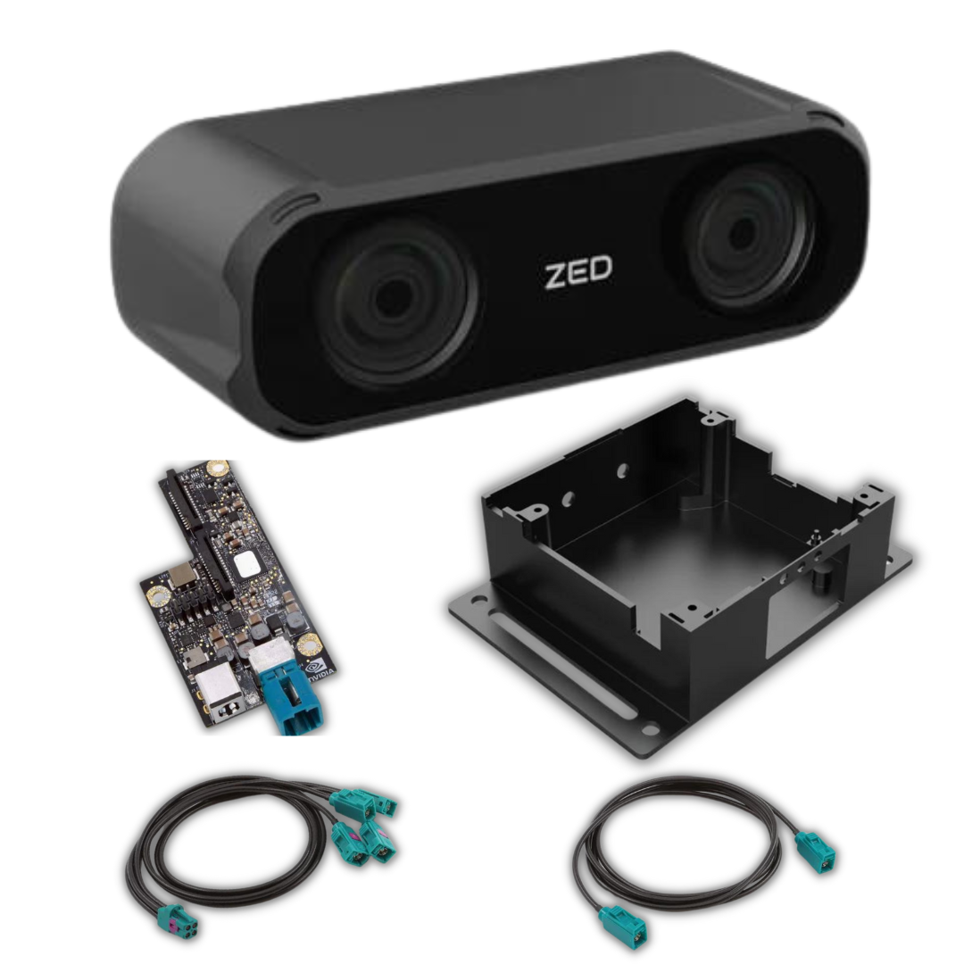【預購，預計7-10個工作天】ZED X Mini Stereo Camera深度影像攝影機套組(含偏光片/2.2mm廣角鏡頭)