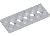 科技類-平板薄板-Plate 2x6 with 5 Holes