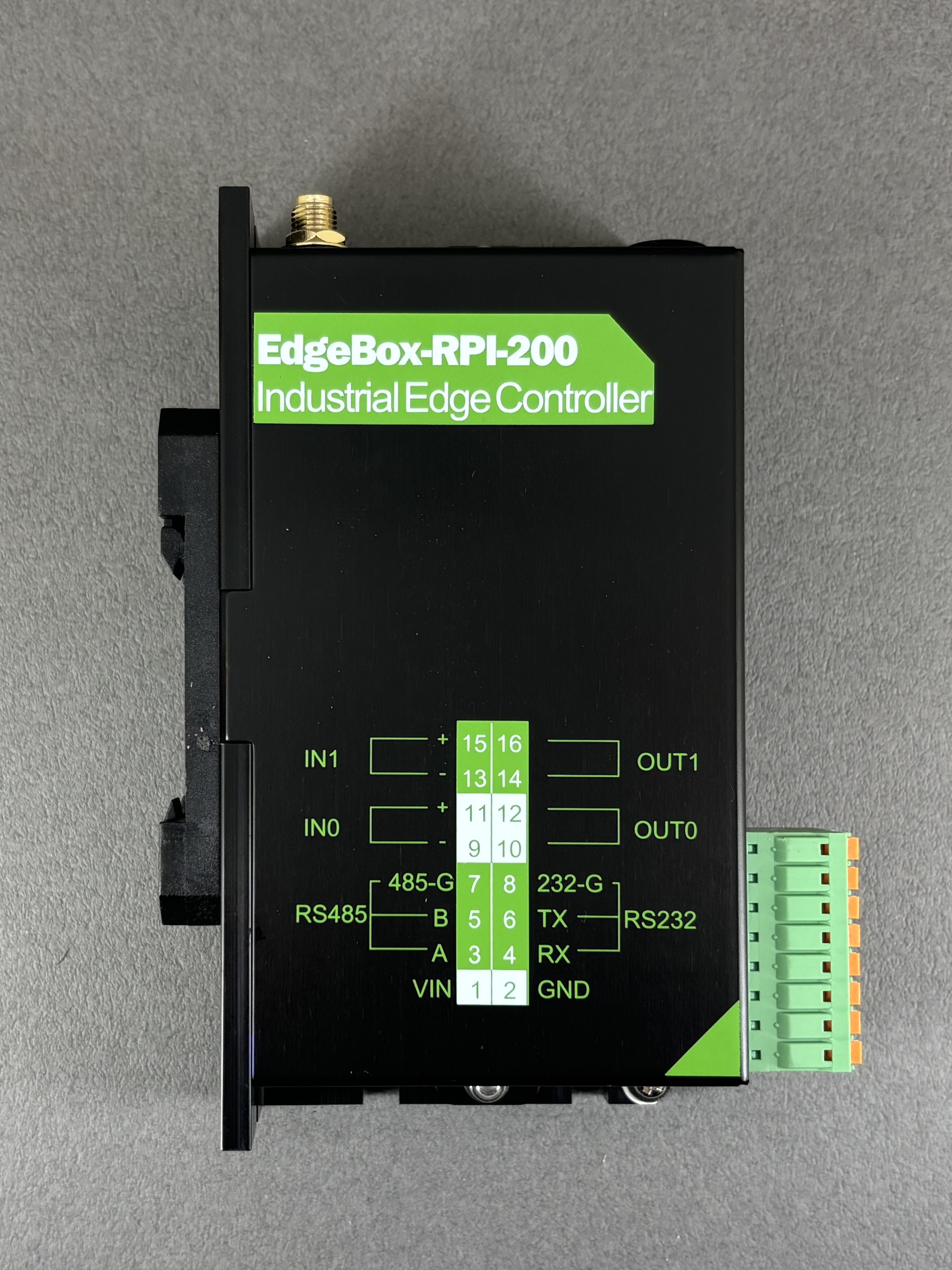 【預購商品，請來信確認交期】EdgeBox RPi 200 | 工業版樹莓派 |8GB RAM, 32GB eMMC, WiFi
