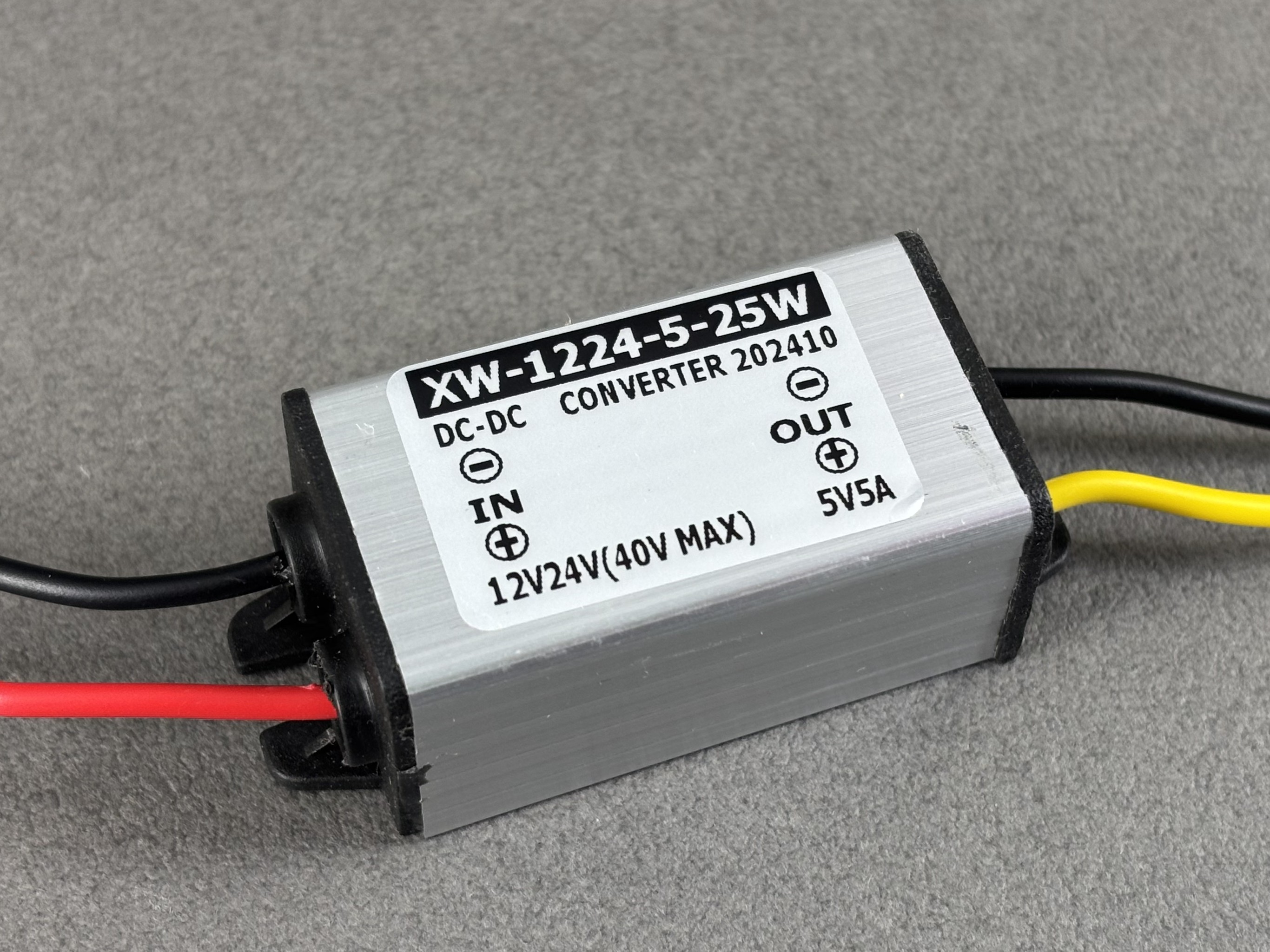 直流電源轉換器 12V 24V轉 5V5A DC-DC Converter IN 12V 24V OUT 5V5A