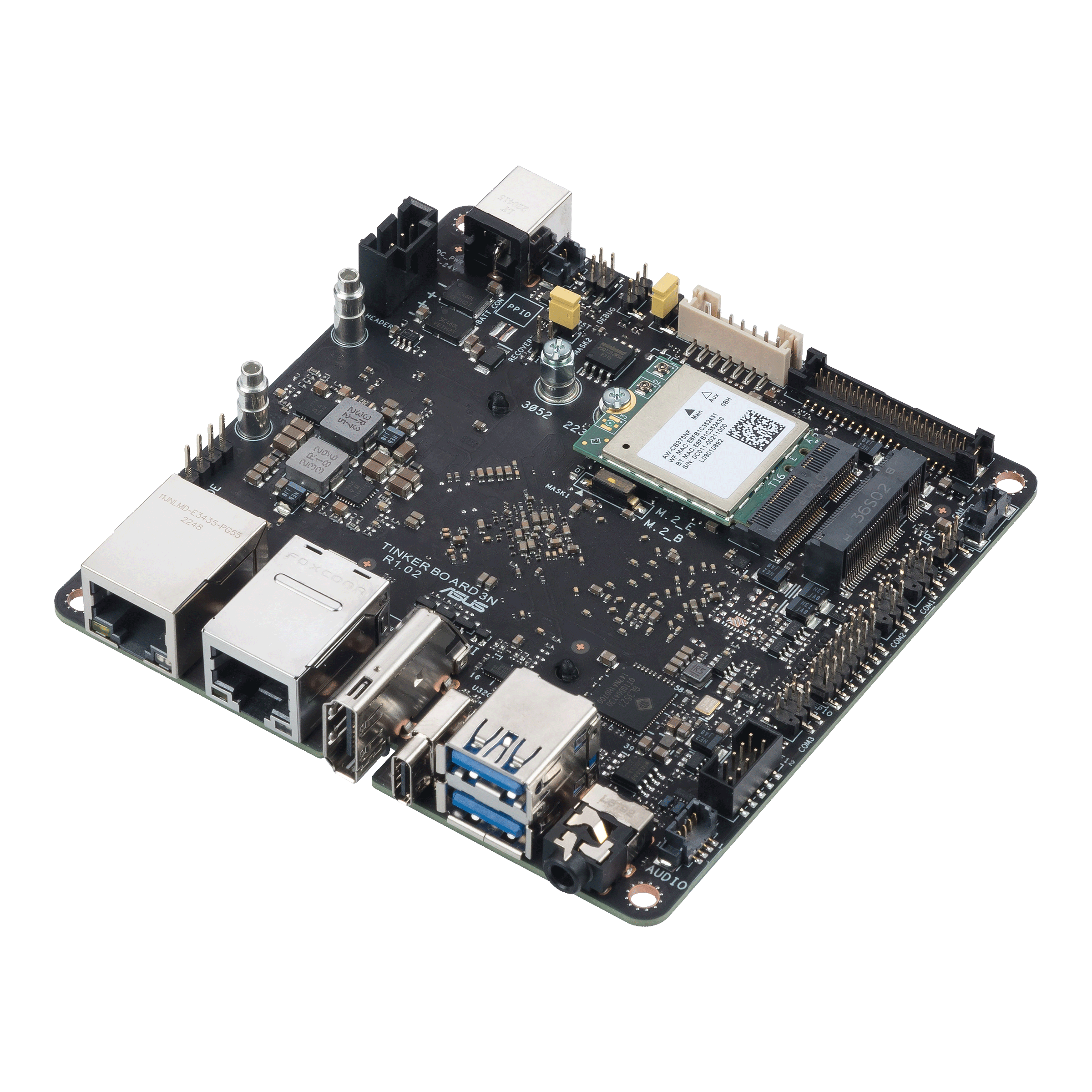 【預購，請來信確認交期】華碩Tinker開發板 3N PLUS (32GB eMMC/4GB記憶體) ASUS Tinker Board 3N PLUS