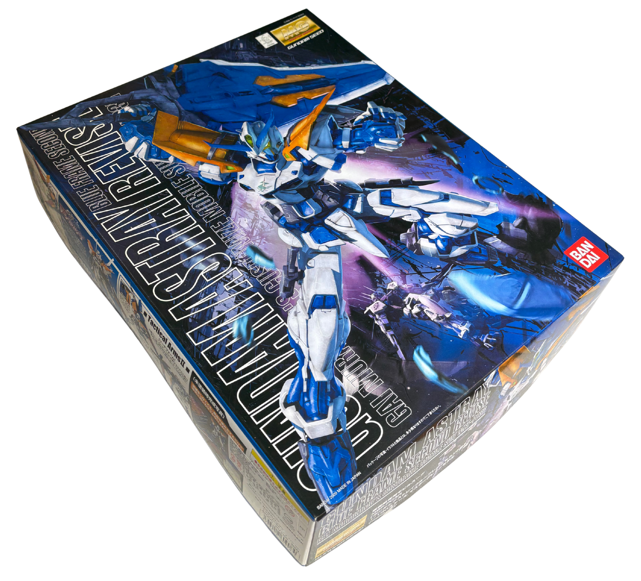 BANDAI_MG 1/100 GUNDAM ASTRAY BLUE FRAMME SECOND REVISE MBF-P03R 藍色異端二型