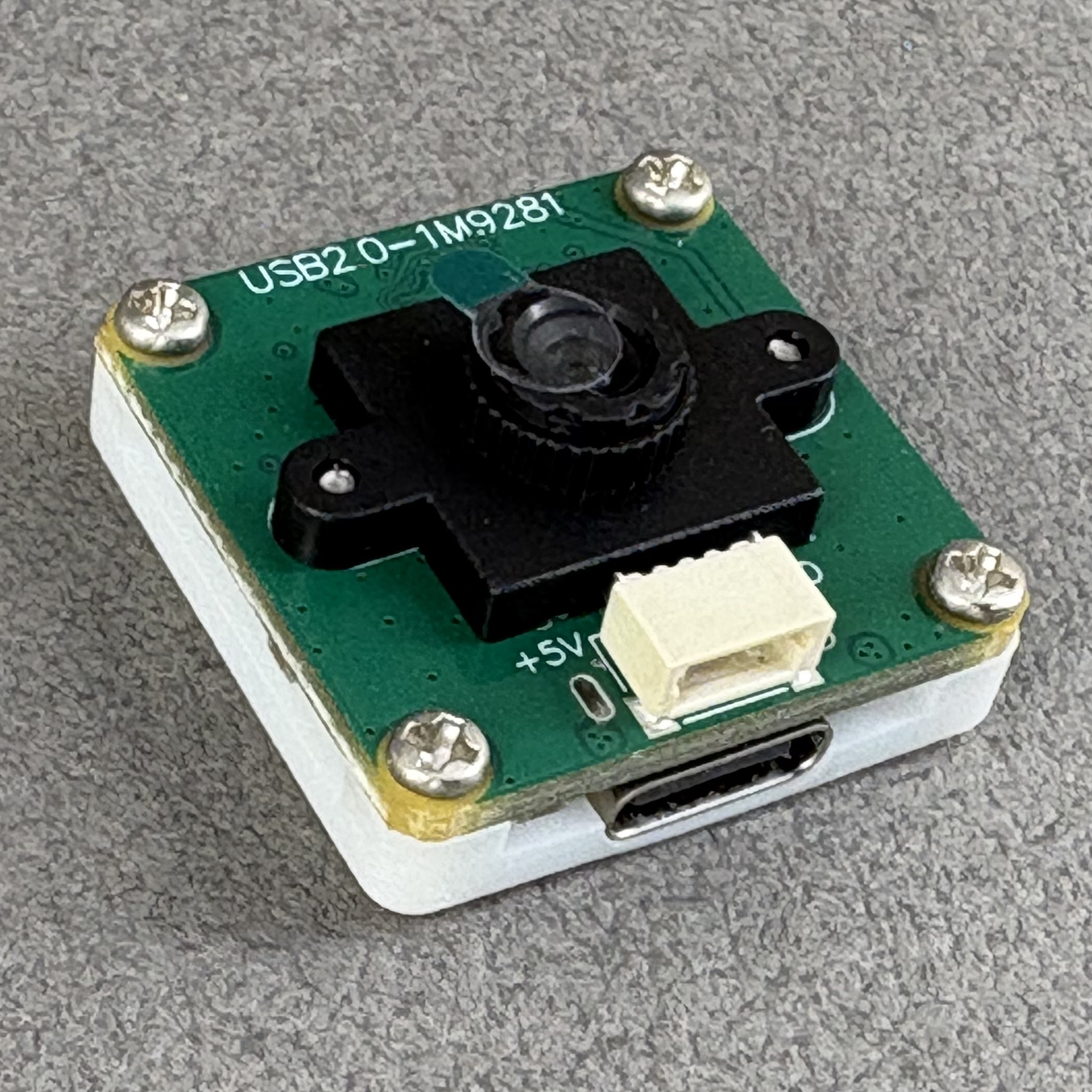 WAVESHARE-OV9281 1MP Mono USB 全域快門相機模組（1MP，FOV 105°）