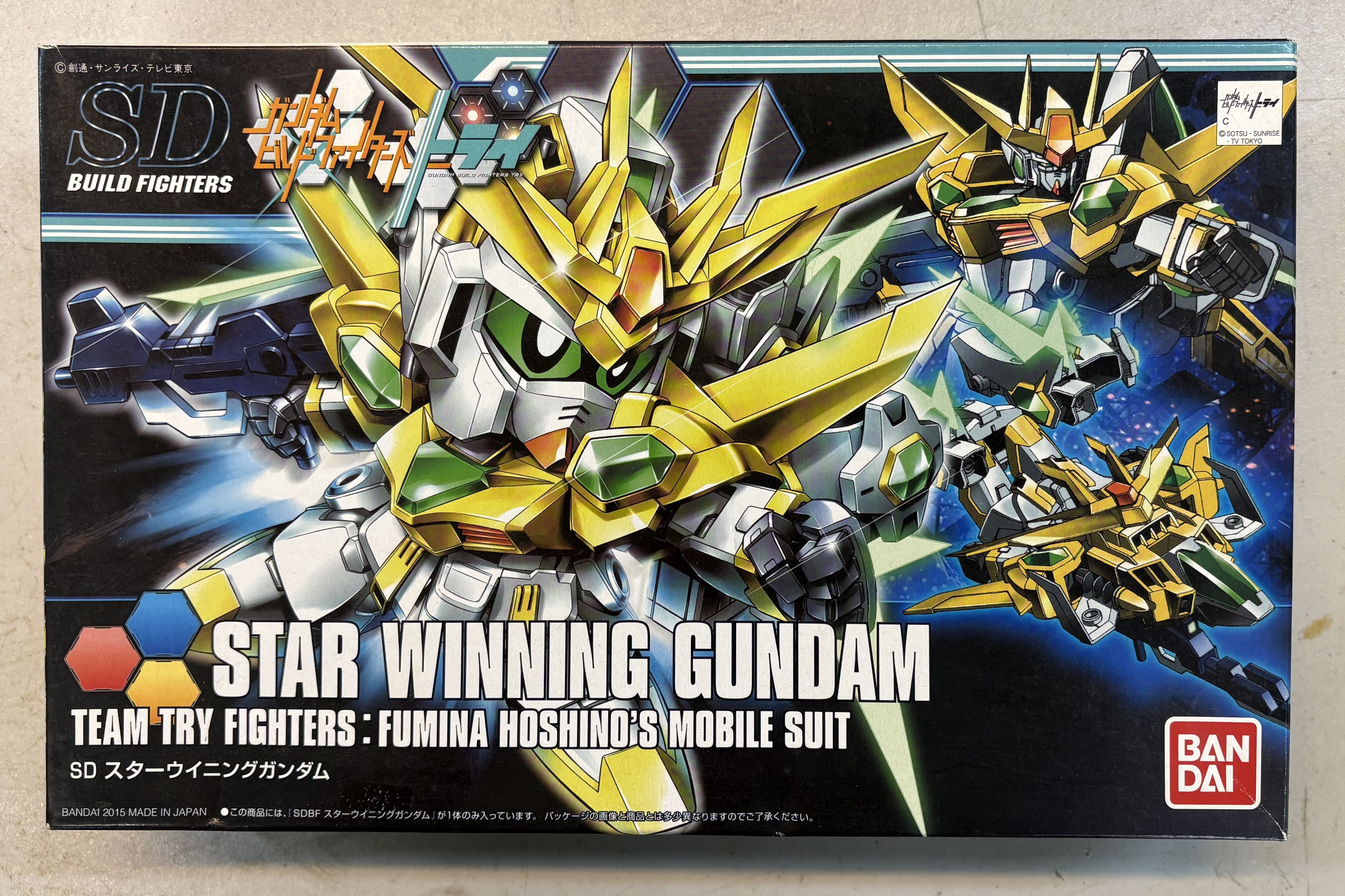 BANDAI_SD 亞納海姆 創鬥者 TRY SD BB戰士 SDBF STAR WINNING GUNDAM 星際致勝鋼彈
